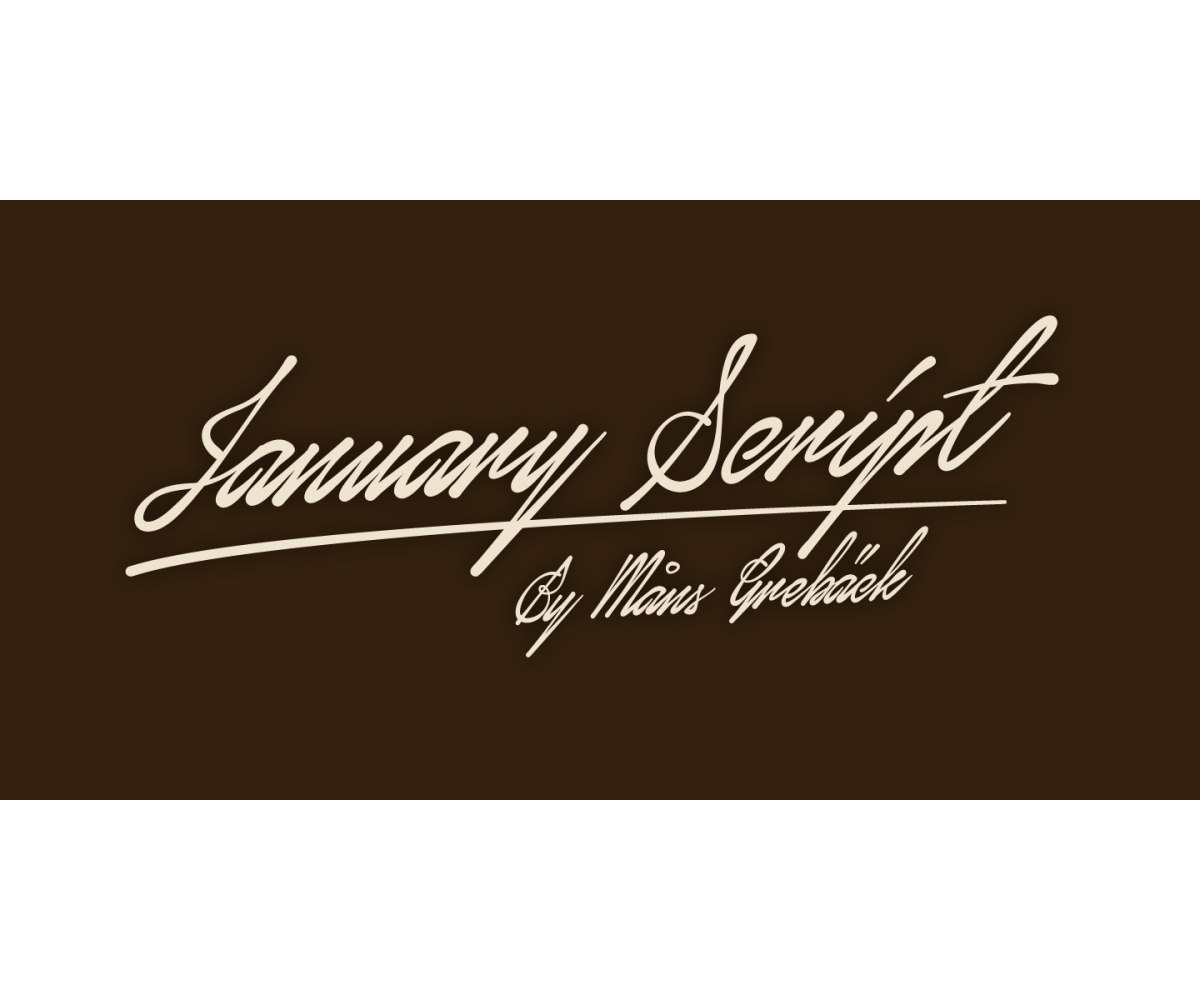 Italic Script Font