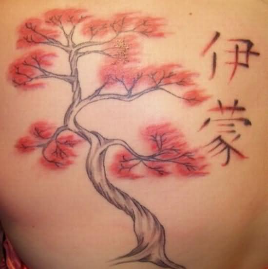 Japanese Cherry Blossom Tree Tattoo