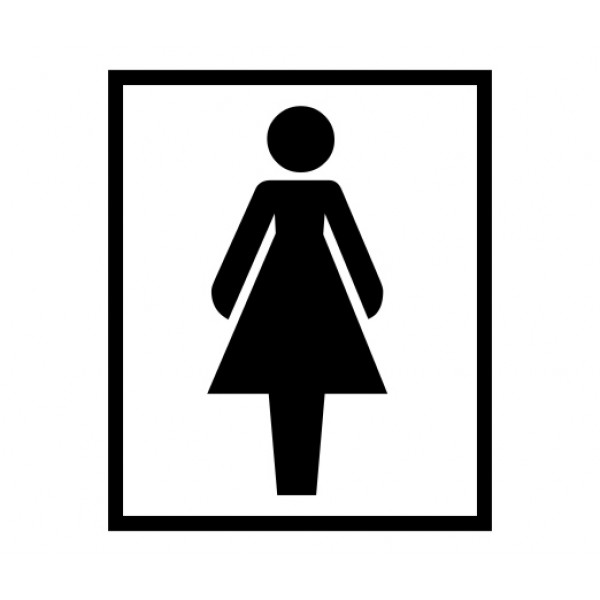 Ladies Toilet Sign