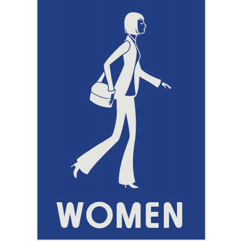 Men and Women Restroom Signs