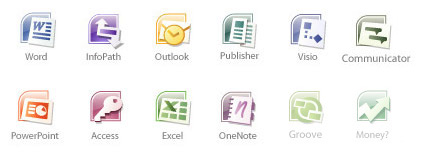 Microsoft Office 2007 Icons Microsoft Office 2007 Icons