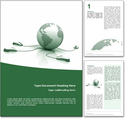 Microsoft Word Cover Page Design Templates