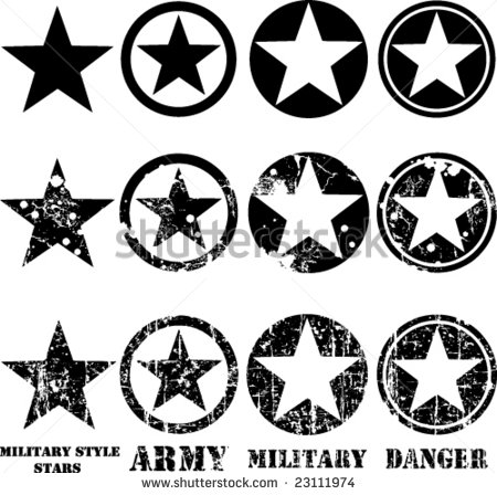 Military Star Clip Art