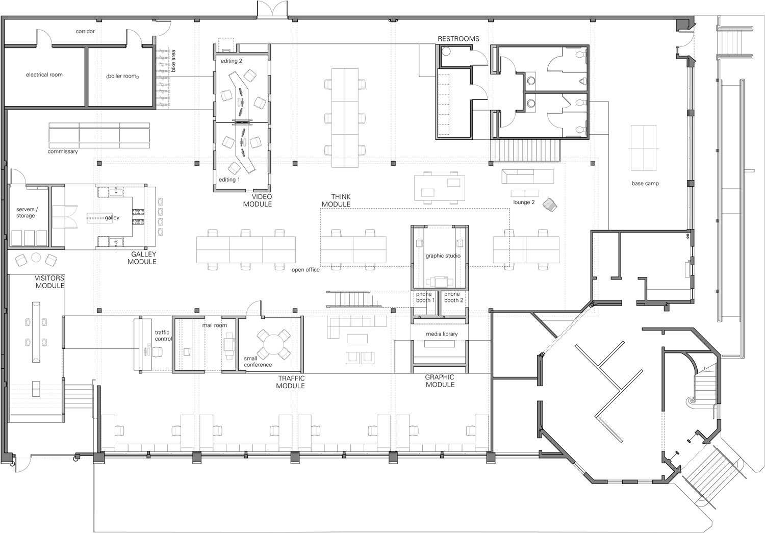 Office Building Floor Plans