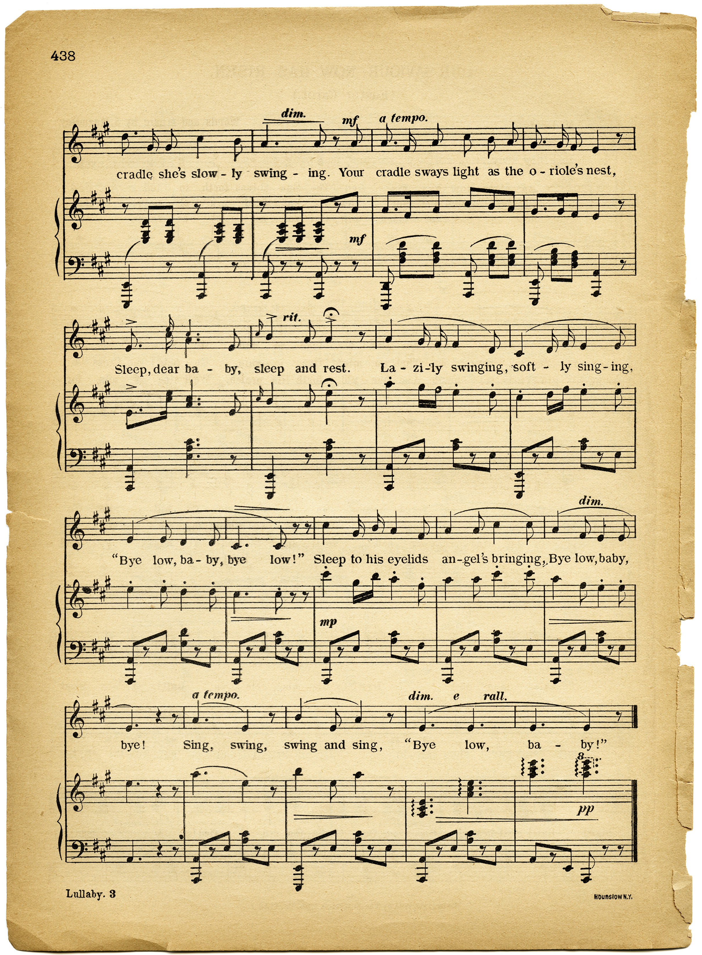 Old Sheet Music Free