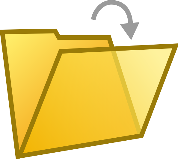 Open File Folder Clip Art Open File Folder Clip Art