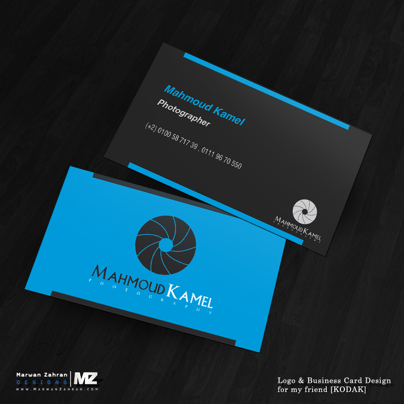 Photography Logo Design Business Cards