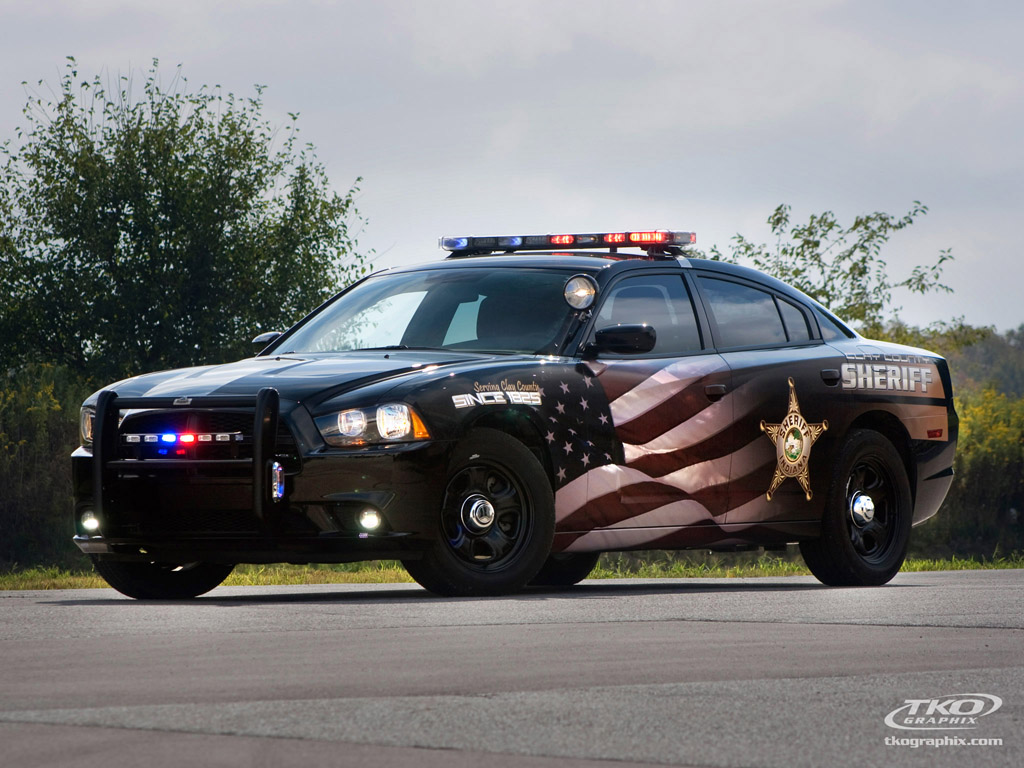 Police Car Graphics Decals