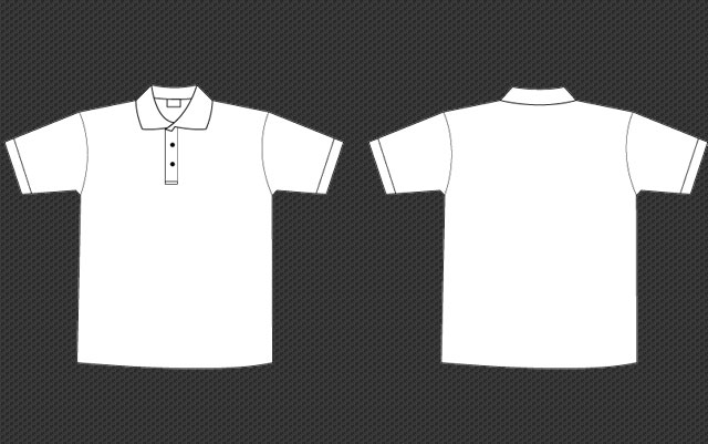 Polo T-Shirt Template for Photoshop