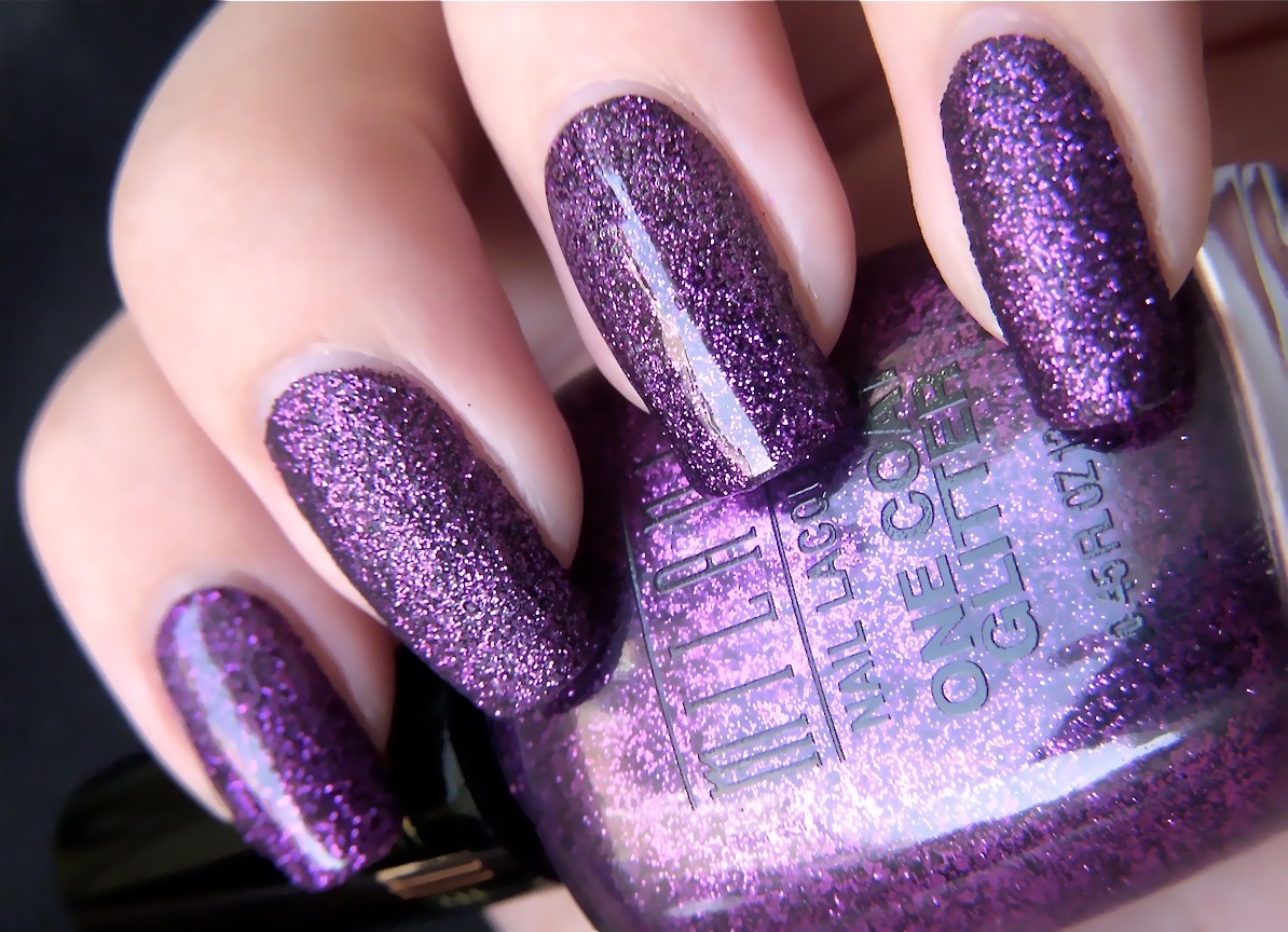 Purple Acrylic Nail Designs