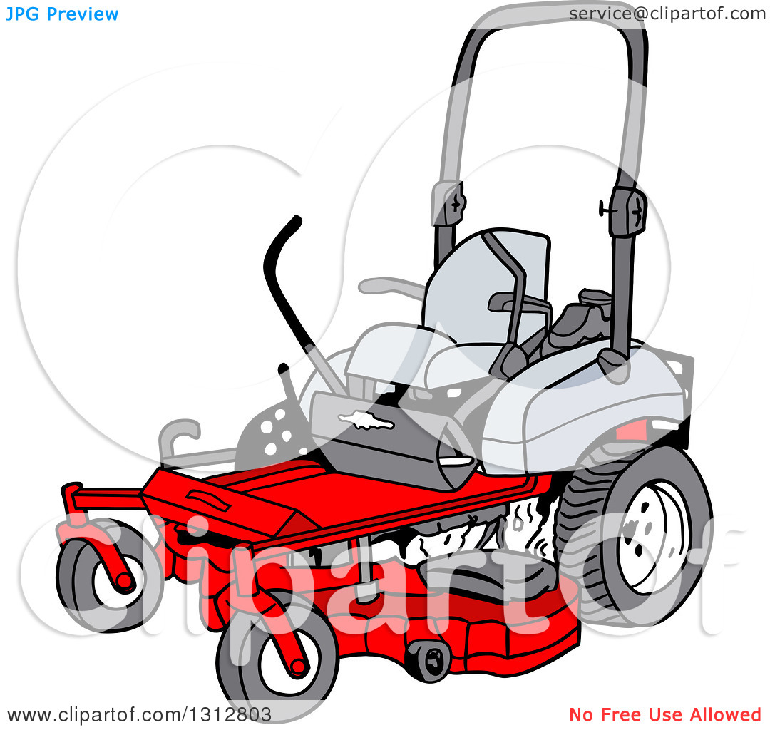 Riding Lawn Mower Clip Art Free