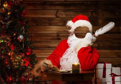 6 Santa Claus PSD Template Images