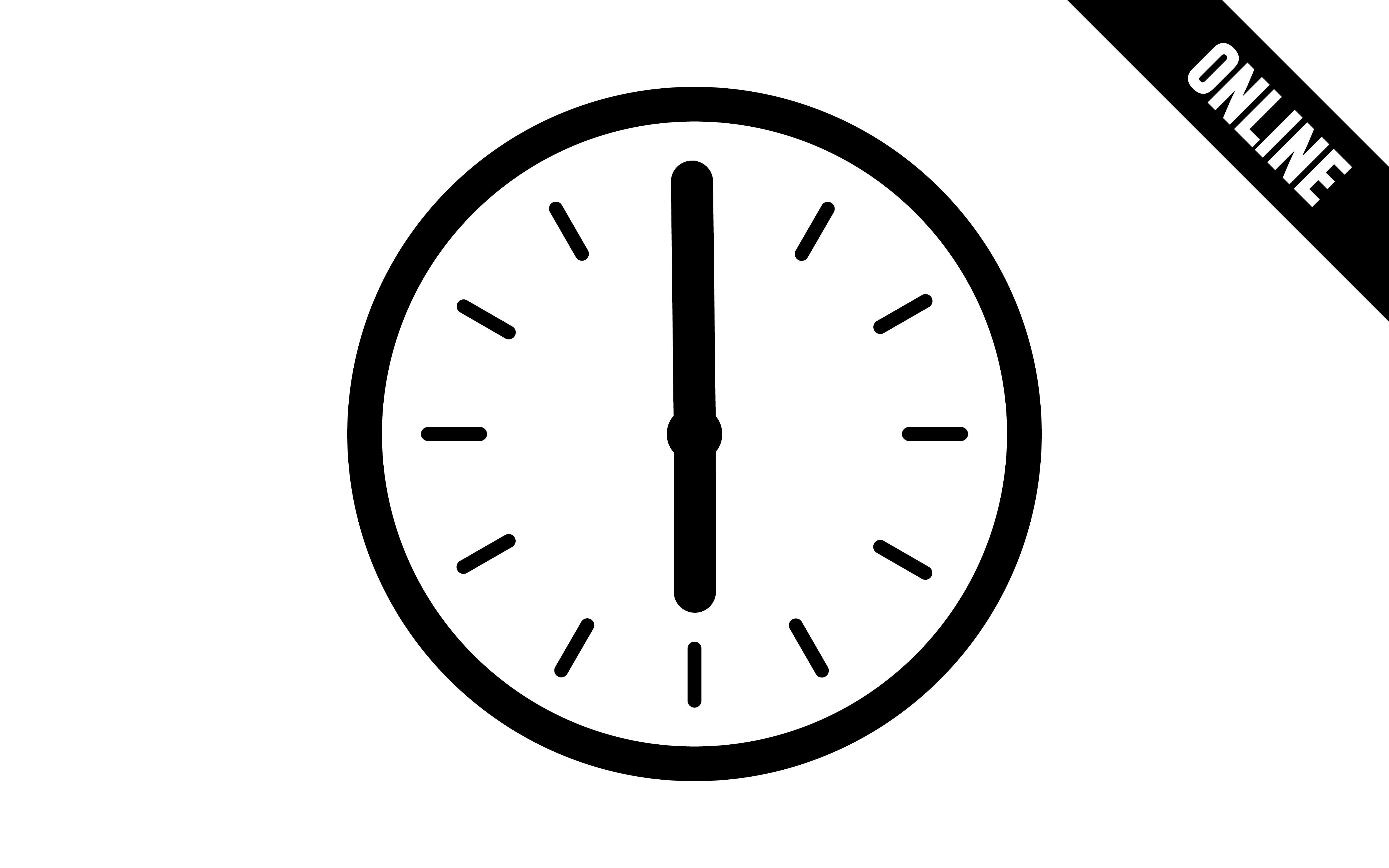 Simple Clock Icon