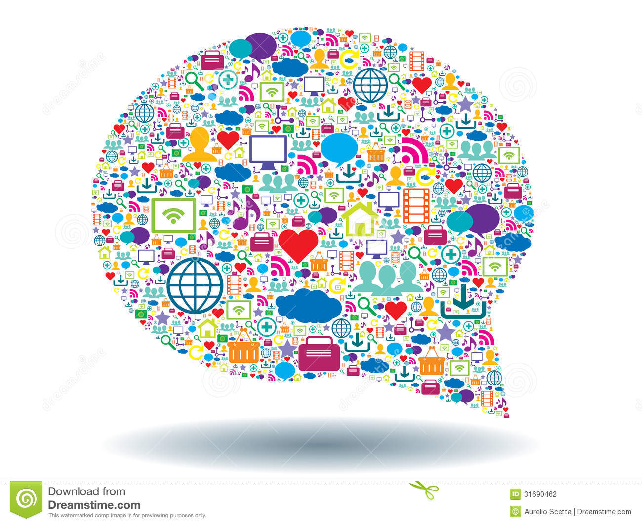 Social Media Bubble Social Media Bubble