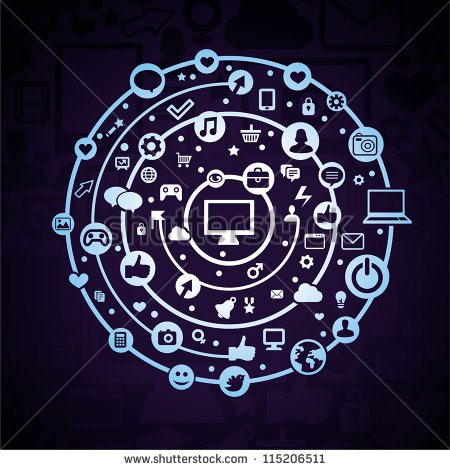 Social Media Icons Vector