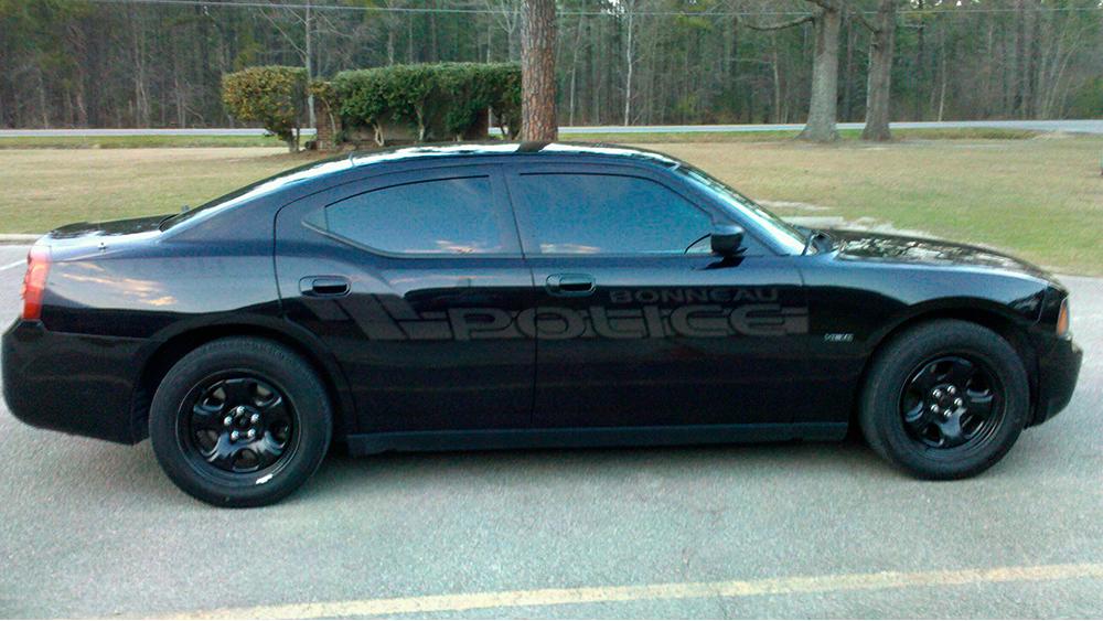 Stealth Police Car Graphics