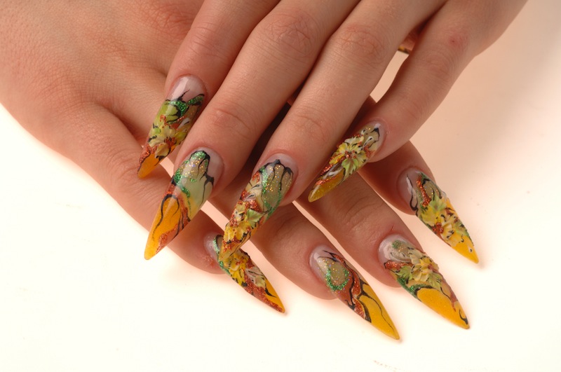 Stiletto Nail Designs