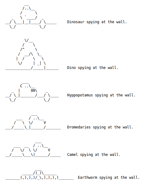 Text Emoticons Animals Text Emoticons Animals