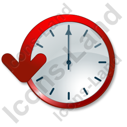 Time Clock Icon ICO