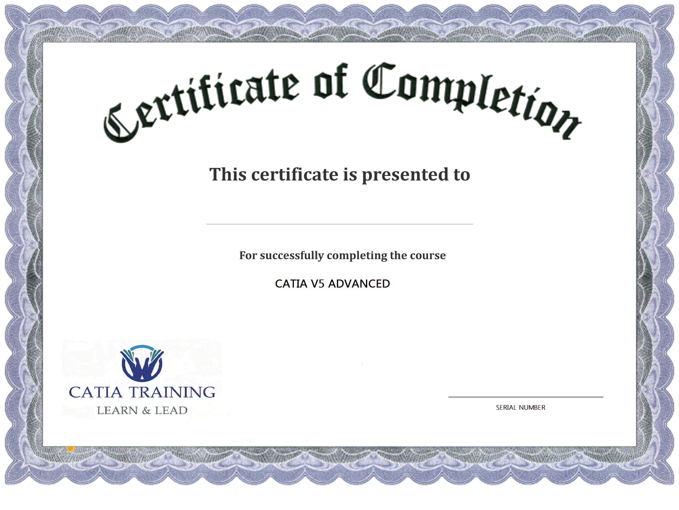 Training Completion Certificate Template Training Completion Certificate Template