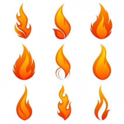 Vector Flame Icon