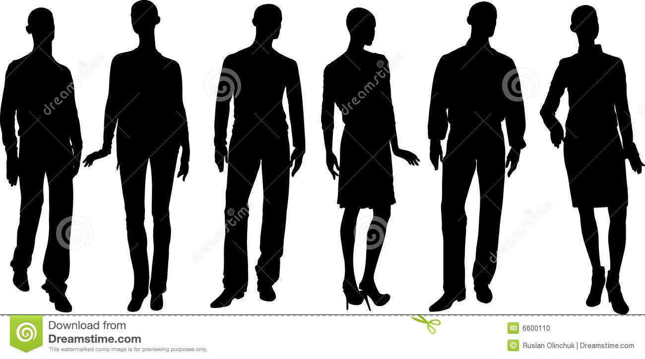 Vector People Silhouettes