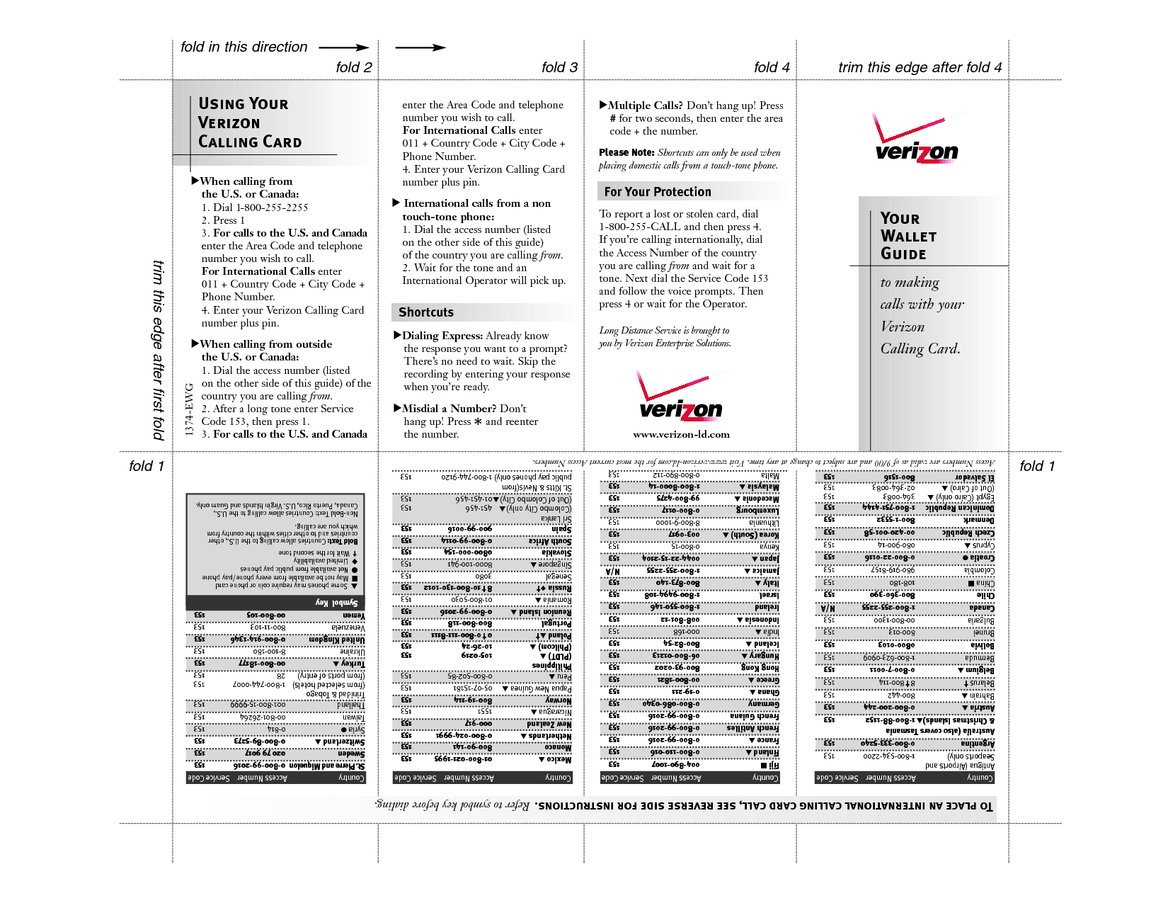 Verizon Cell Phone Icons Symbols