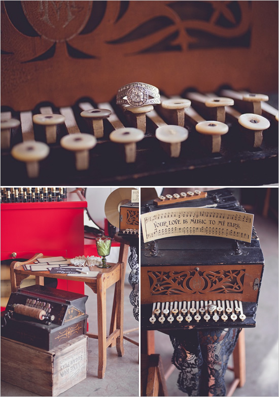 Vintage Music Wedding Ideas