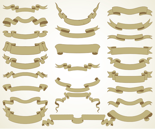Vintage Ribbon Banner Vector Vintage Ribbon Banner Vector