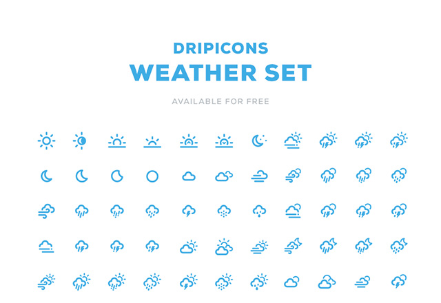 Weather Icon Set