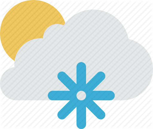 Weather Icons Cloudy and Cold