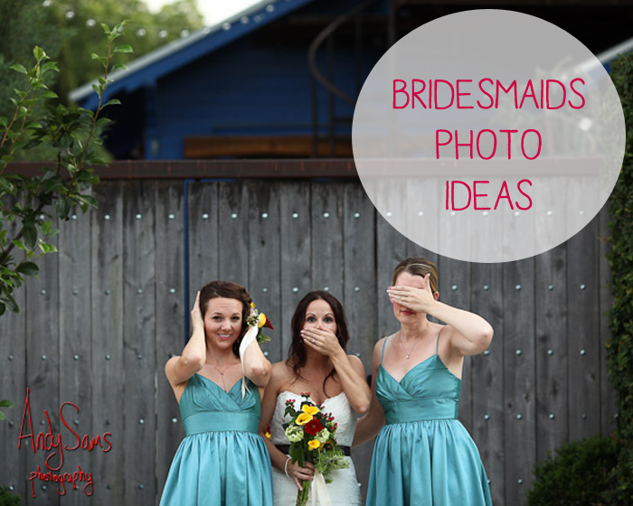 Wedding Bridesmaid Photography Ideas