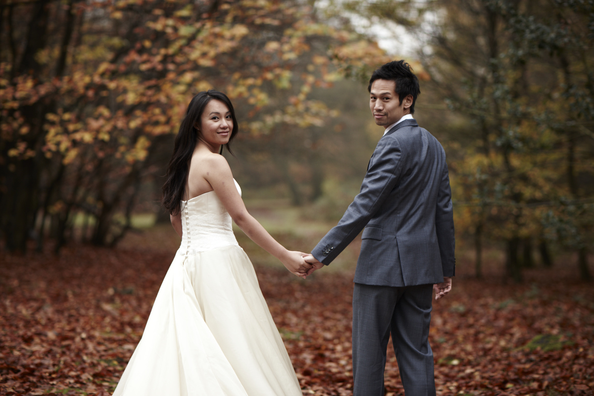 Wedding Dress Photo Shoot Idea