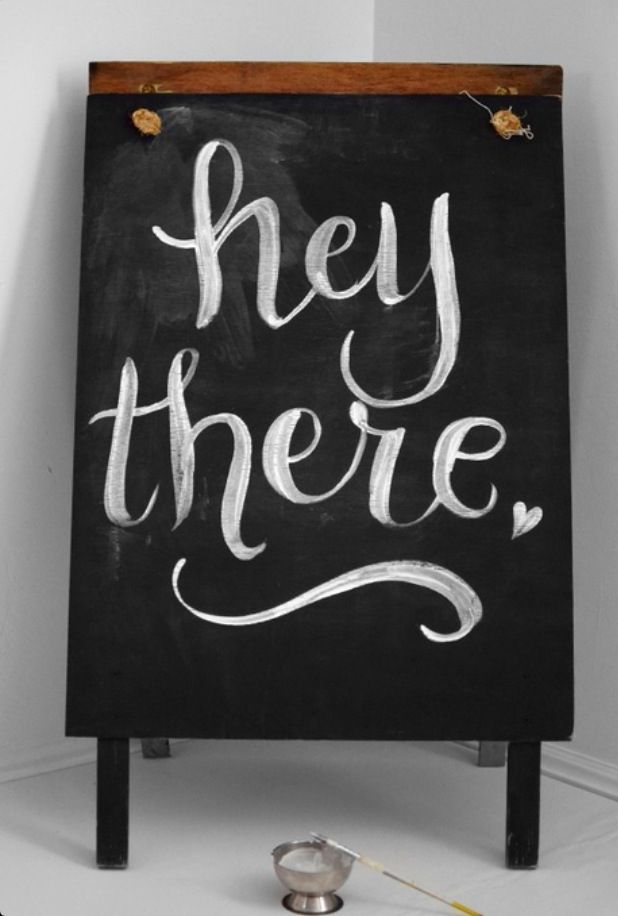 Welcome Wedding Chalkboard Font