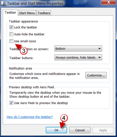 Windows 7 Taskbar Icons