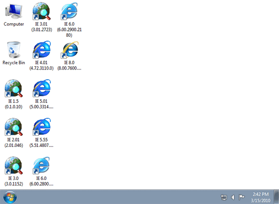 Windows 95 Internet Explorer Icon