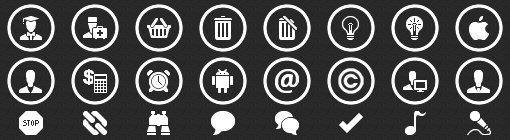 Windows Phone 8 App Bar Icons