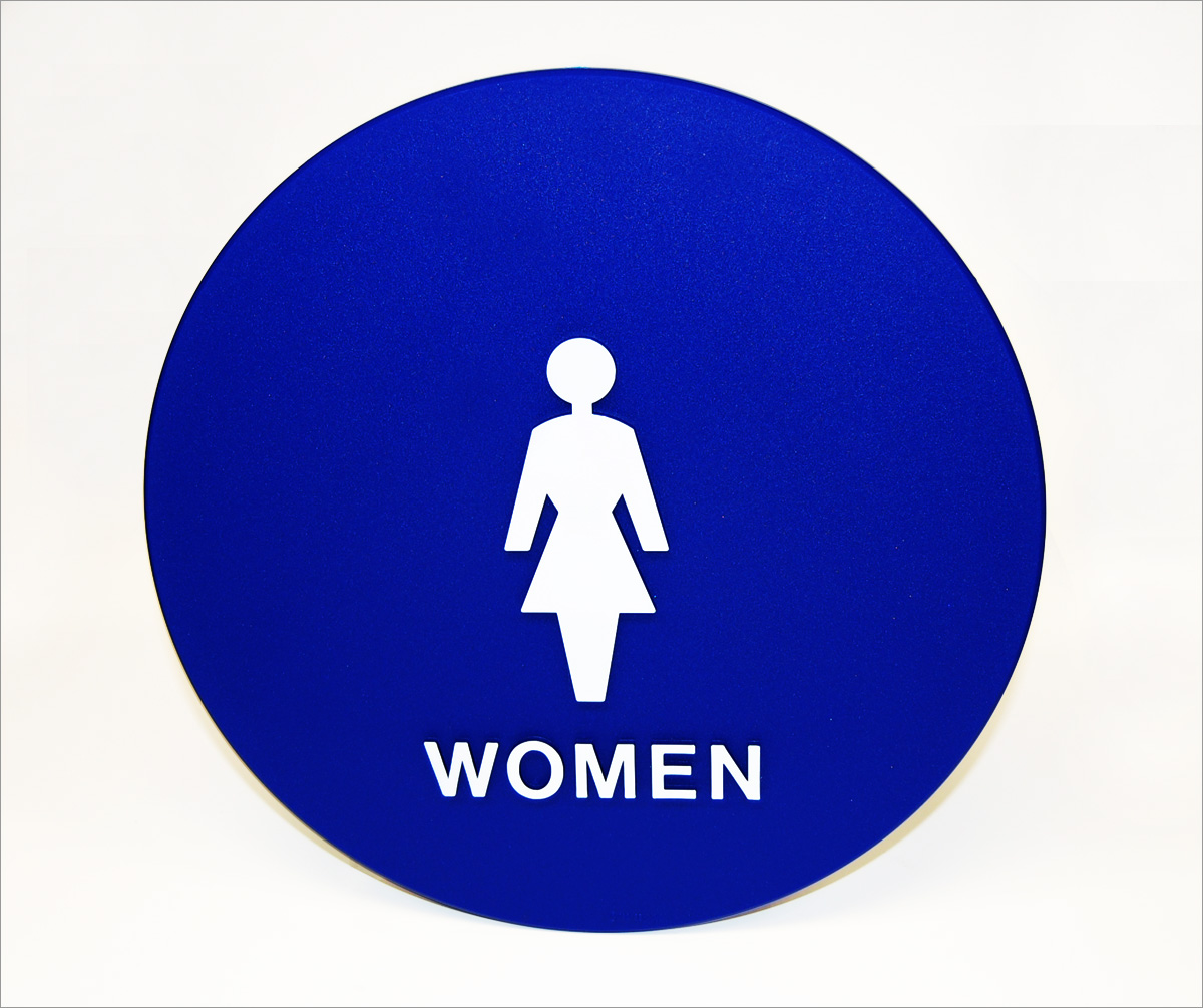 Women Restroom Sign