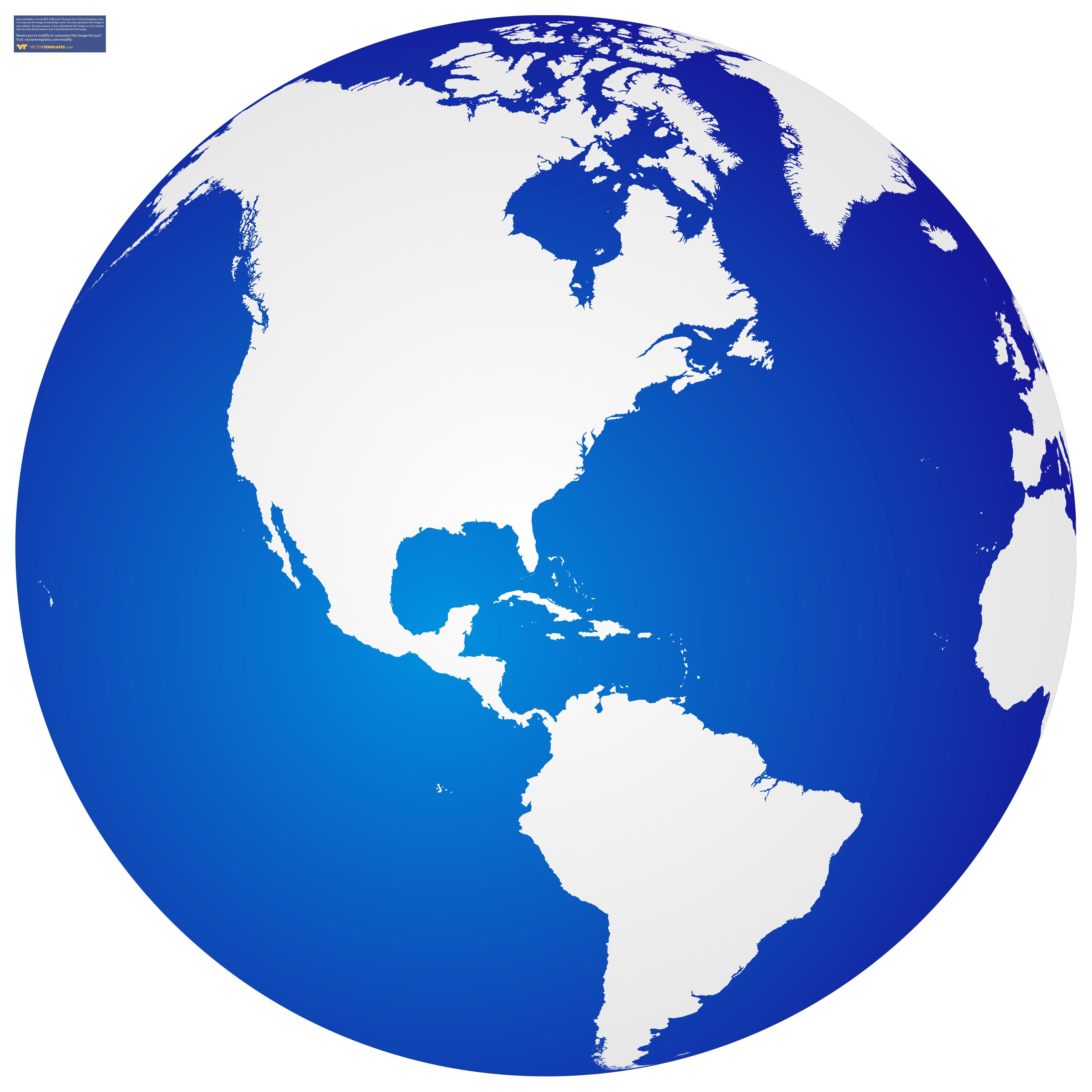 World Globe Vector Free