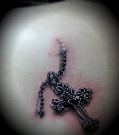 3D Cross Tattoo Designs