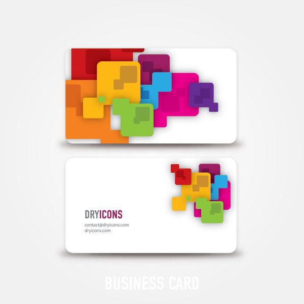 Abstract Business Card Abstract Business Card