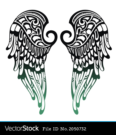 Angel Wings Vector Art