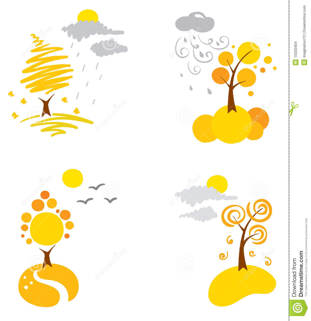 Autumn Weather Icons