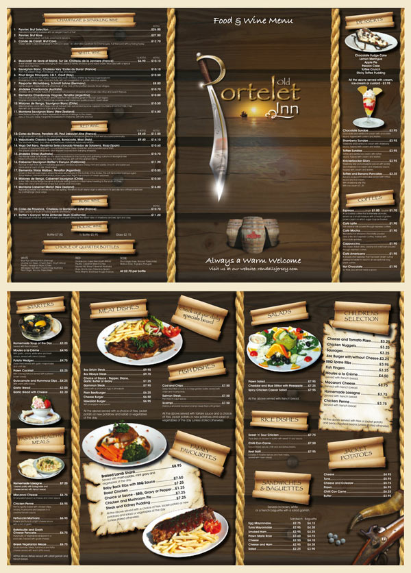 Best Restaurant Menu Design