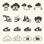 Big Data Cloud Icon