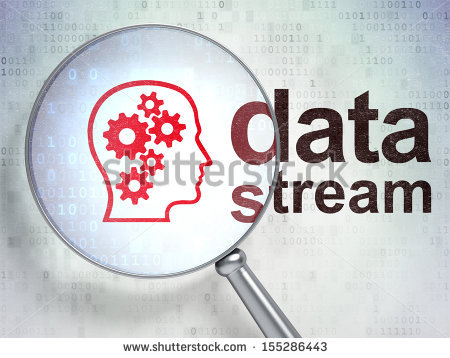 Binary Data Stream Icon