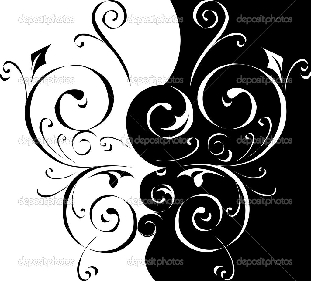 Black and White Butterfly Vectors