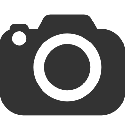 Black and White Camera Icon Black and White Camera Icon