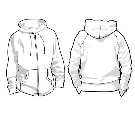 16 Blank Sweatshirt Template Images