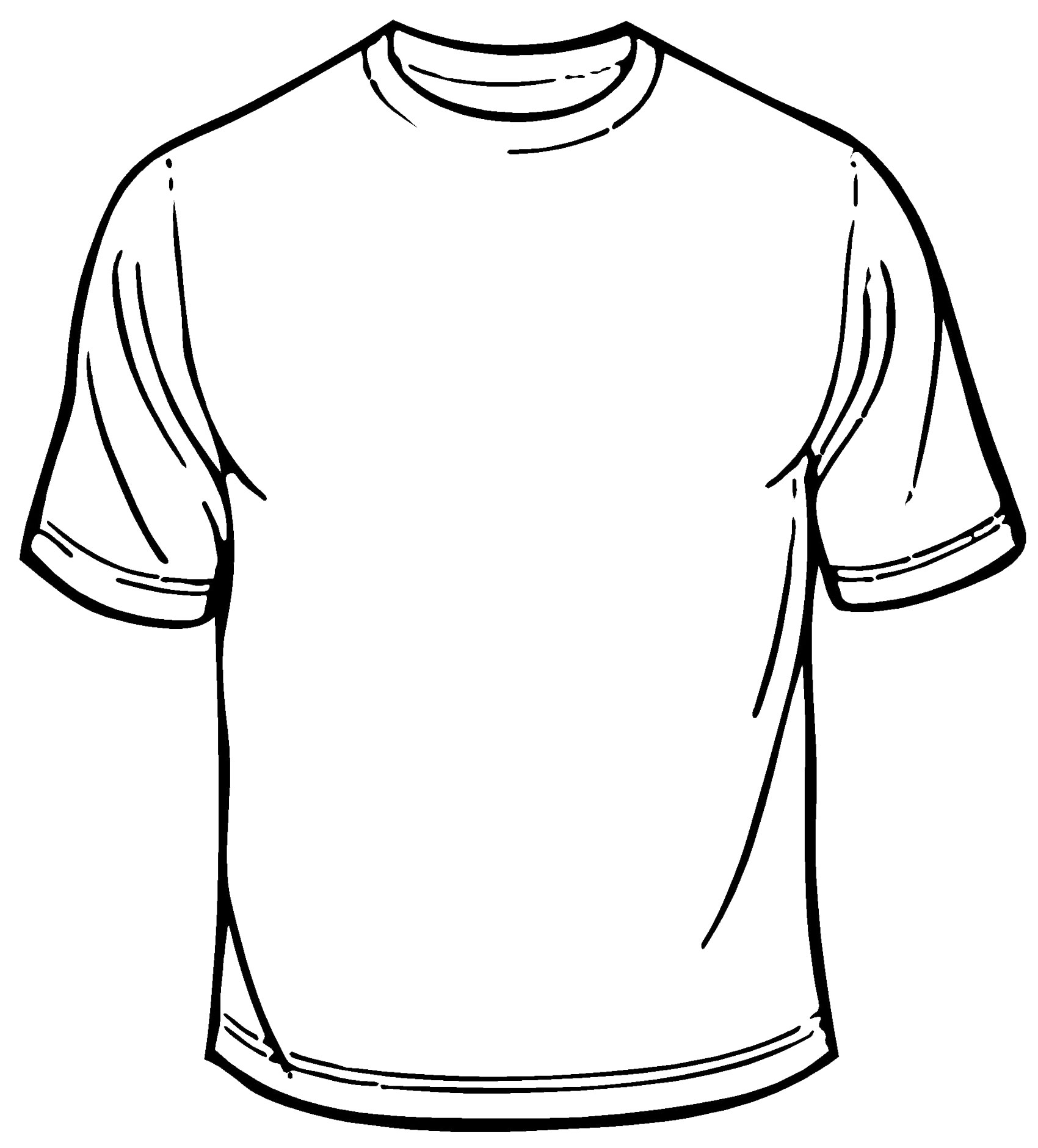 Blank T-Shirt Template